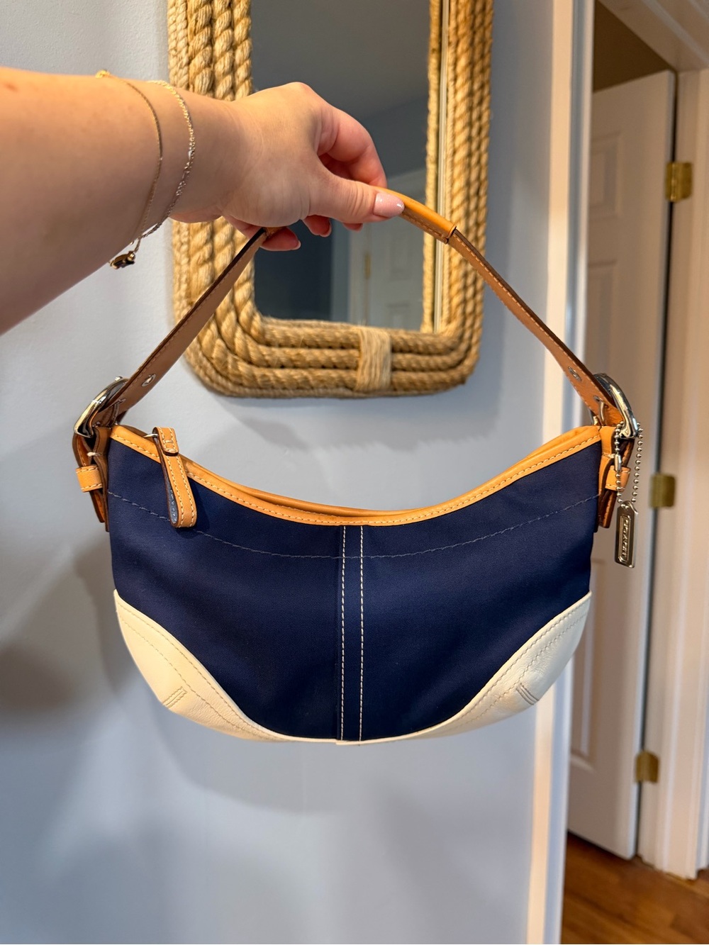 Vintage Coach Mini Soho Hobo